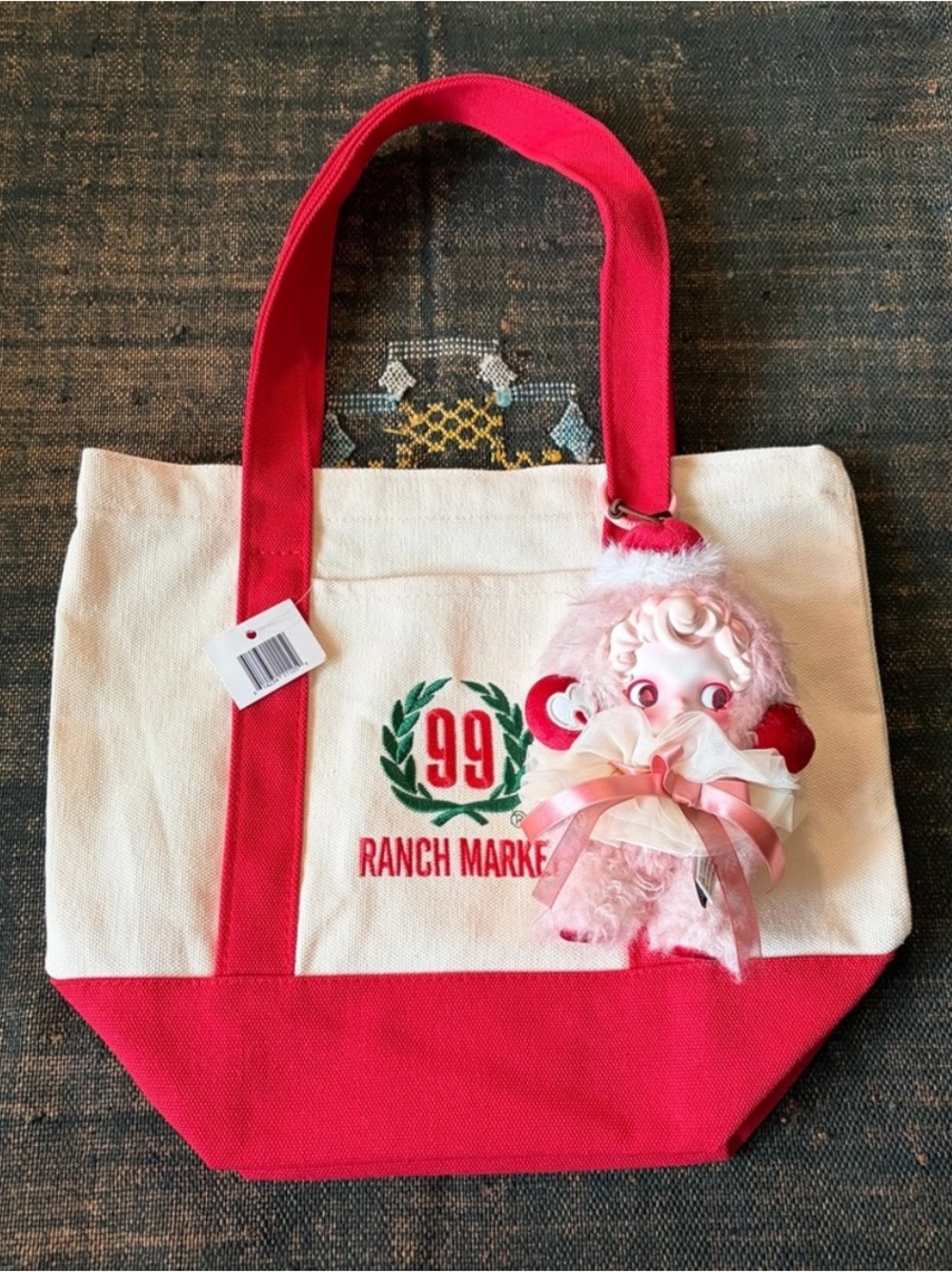 FOR SALE NWT 99 Ranch Mini Market Tote in Red
